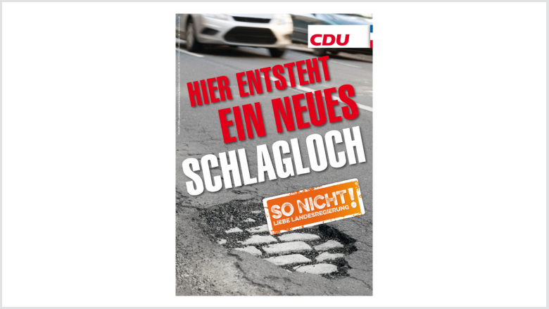 Sanierungsstau bei den Landesstraße: So nicht, liebe Landesregierung!
