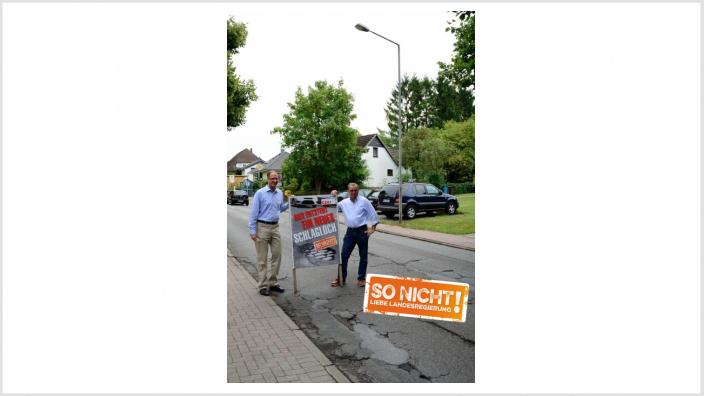 Sanierungsstau bei den Landesstraße: So nicht, liebe Landesregierung!